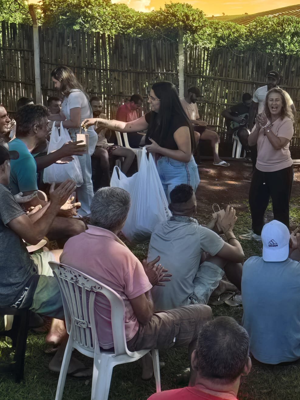 Celebração em grupo